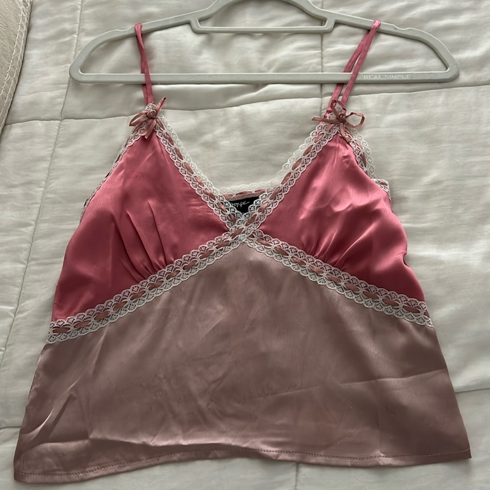 Nasty gal pink cami